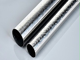 304不銹鋼兩面花紋管